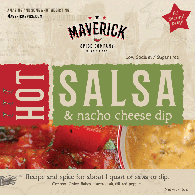 Salsa & Nacho Cheese Dip - Hot